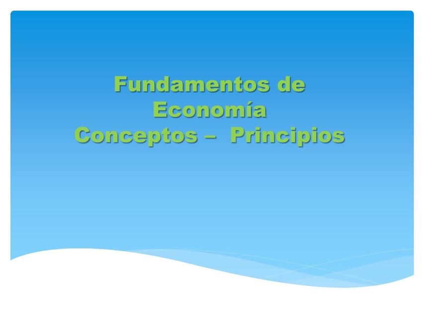 Economía General