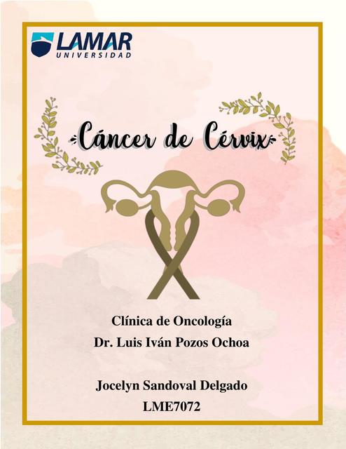 Cáncer de Cérvix