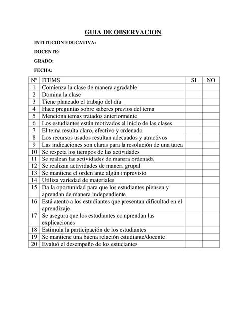 Guía De Observación Udocz 9044