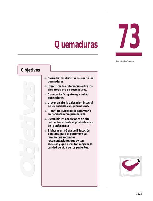 Manejo de Quemaduras 