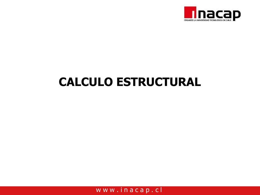 Calculo estructural 