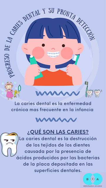 Caries dentales en niños