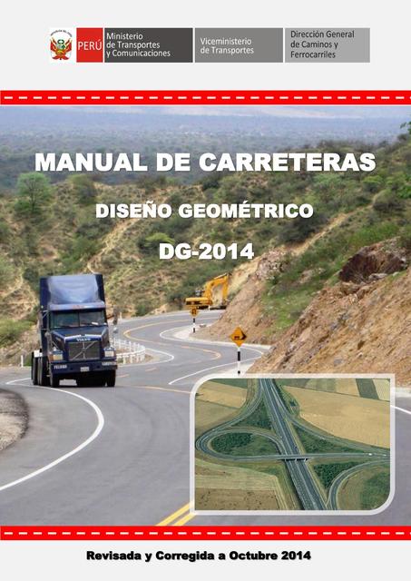 Manual de diseño geométrico de carreteras