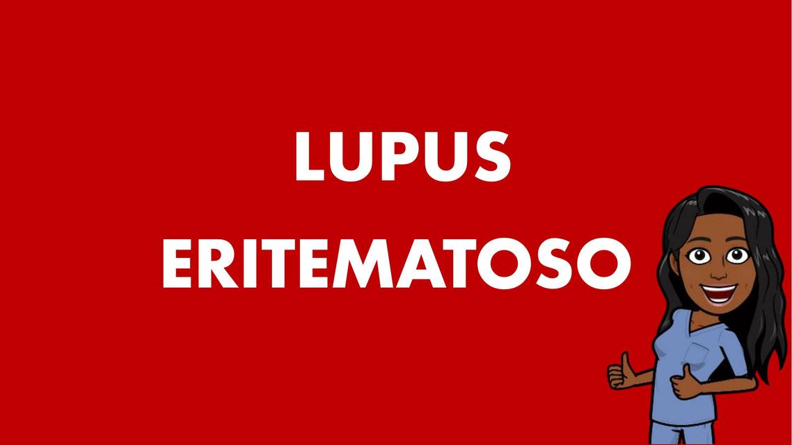 Lupus Eritematoso