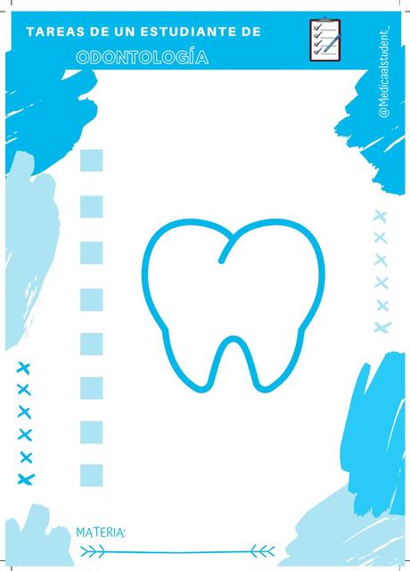 Planner de odontología