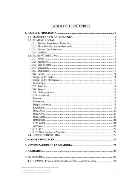 Manual Larch Analisis Estructural