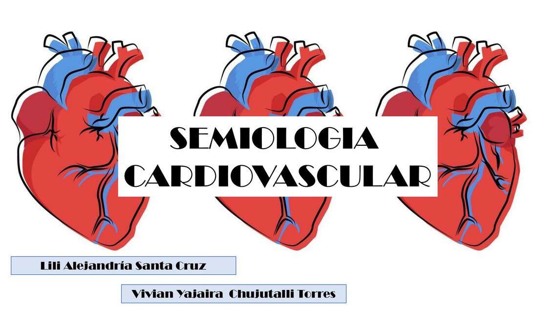 Semiología Cardiovascular