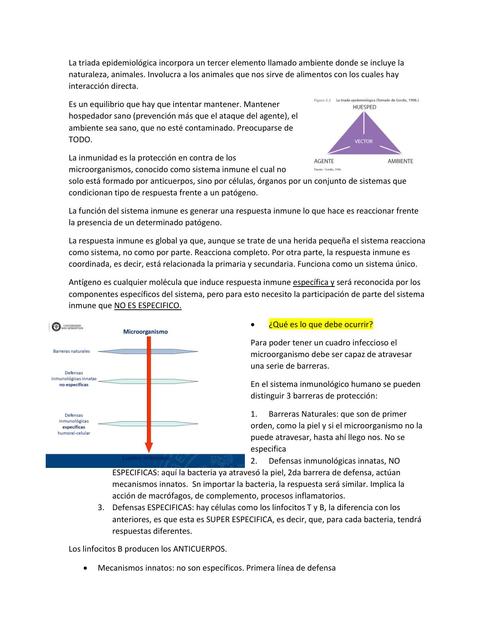 Inmunidad Del Hospedador