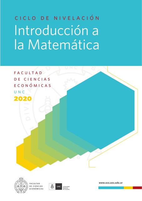 Introducción a la Matemática