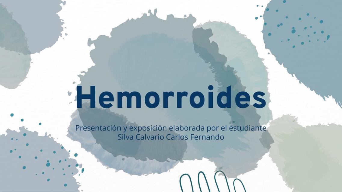 Hemorriodes