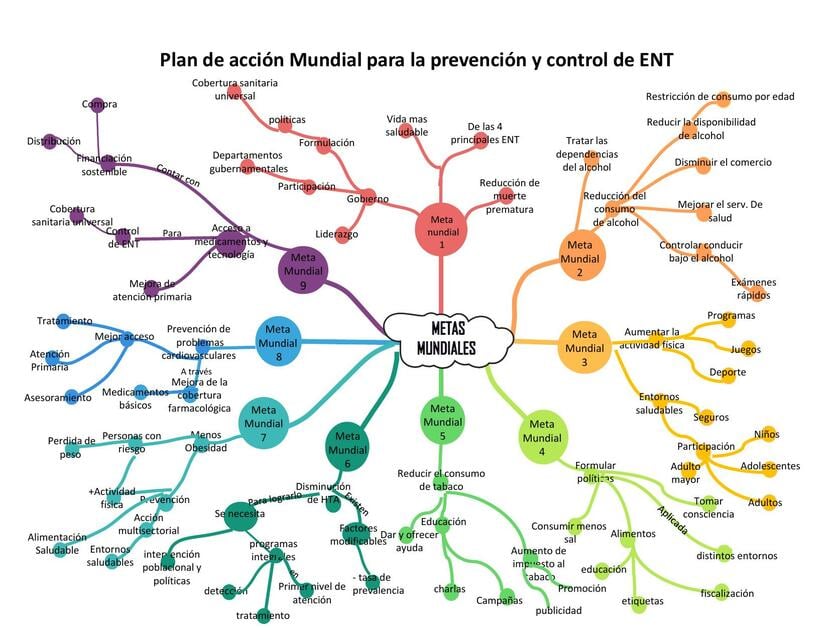 Plan De Acción Mundial Para La Prevención y Control De ENT | Gladys ...