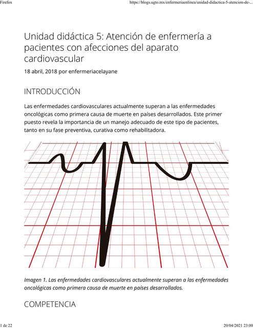 Afecciones Del Aparato Cardiovascular