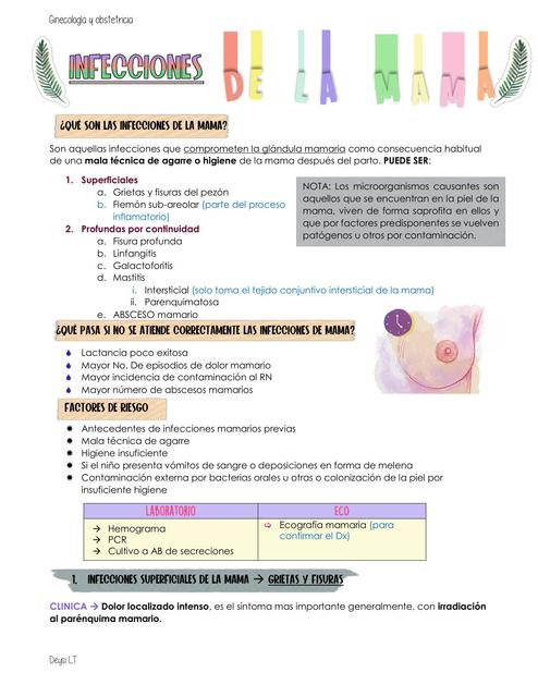 Infecciones De Mama | Deysi Tito | uDocz