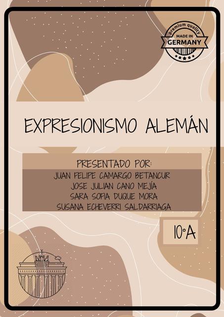 Expresionismo Alemán