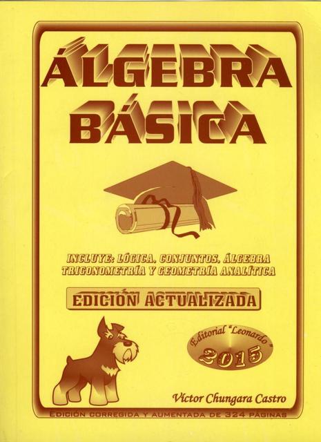 Resúmenes de álgebra básica | Descarga apuntes de álgebra básica