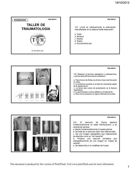 Taller de Traumatologia