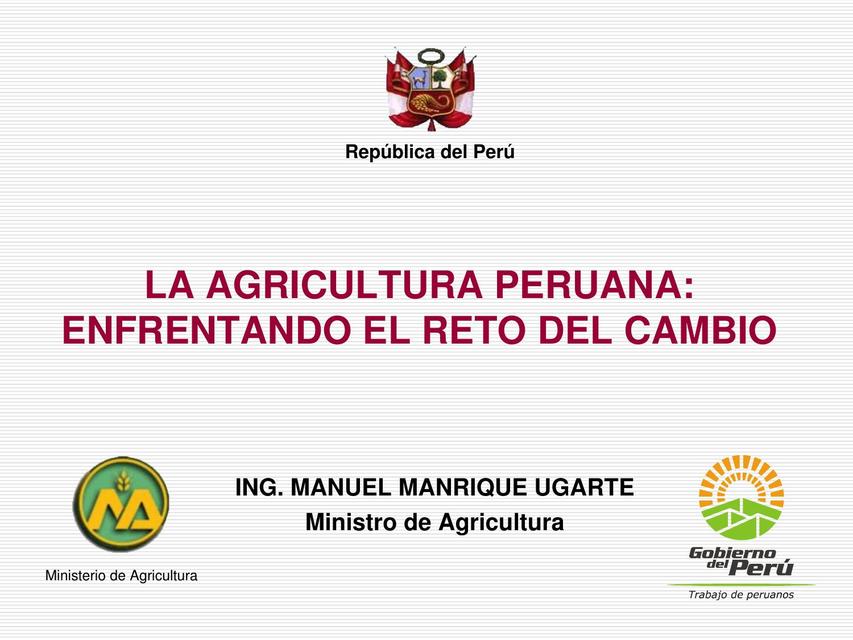 Agricultura Peruana