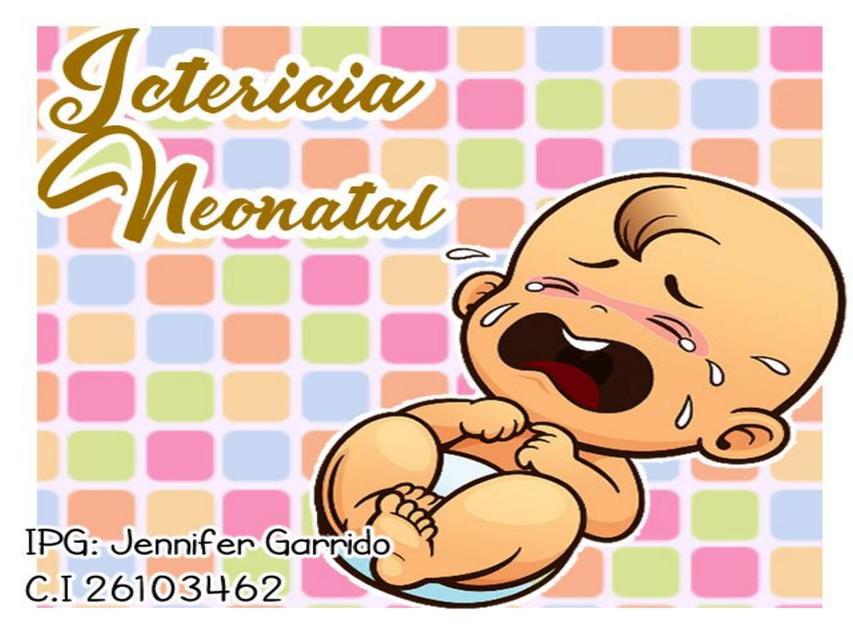 Ictericia Neonatal | uDocz Ictericia Neonatal | uDocz