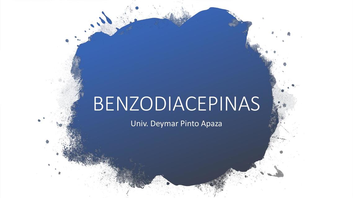 Benzodiazepinas