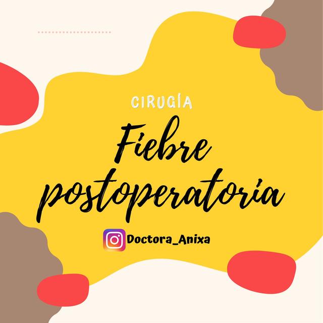 Fiebre en el Postoperatorio 