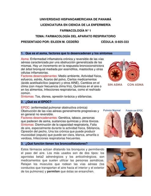 Taller 3 farmacología ASR y AD