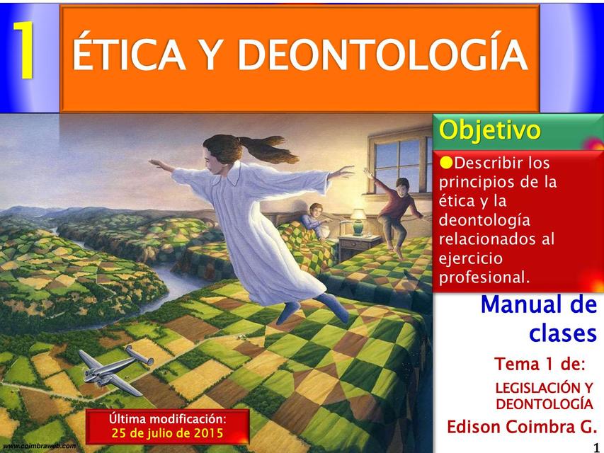 Ética y Deontología 