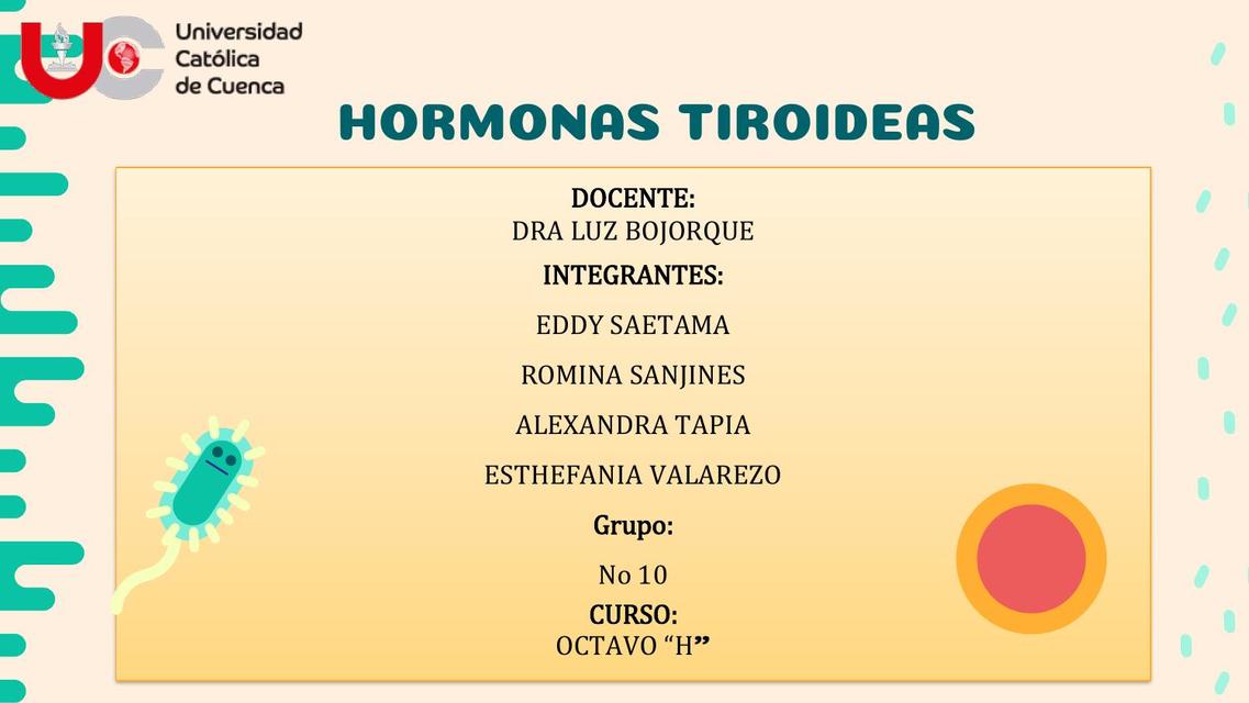 Hormonas Tiroideas 