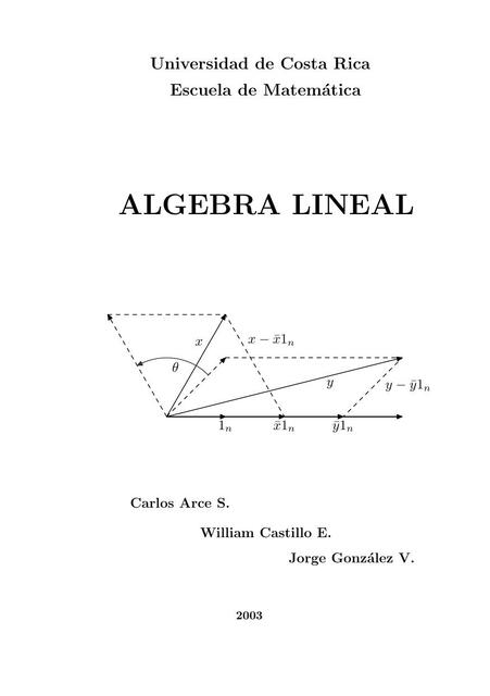 libro algebra lineal