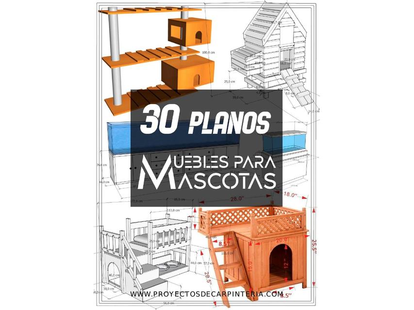 Muebles de Madera para Mascotas