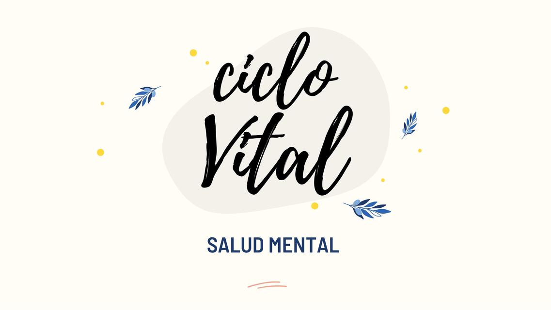 Ciclo Vital 