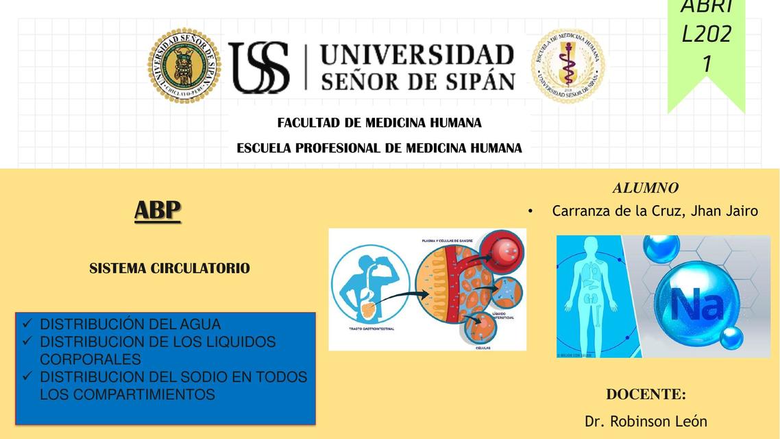 Compartimientos del líquido corporal