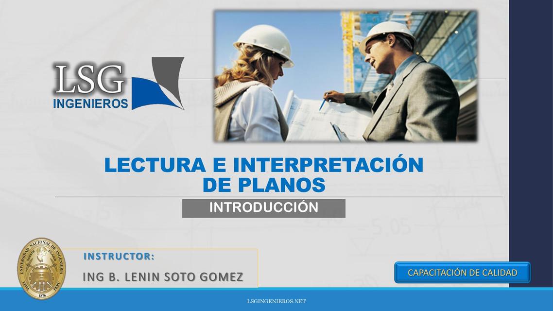 Introducción Lectura de Planos