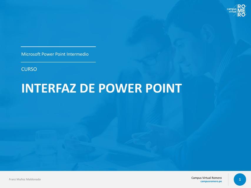 Interfaz de Power Point