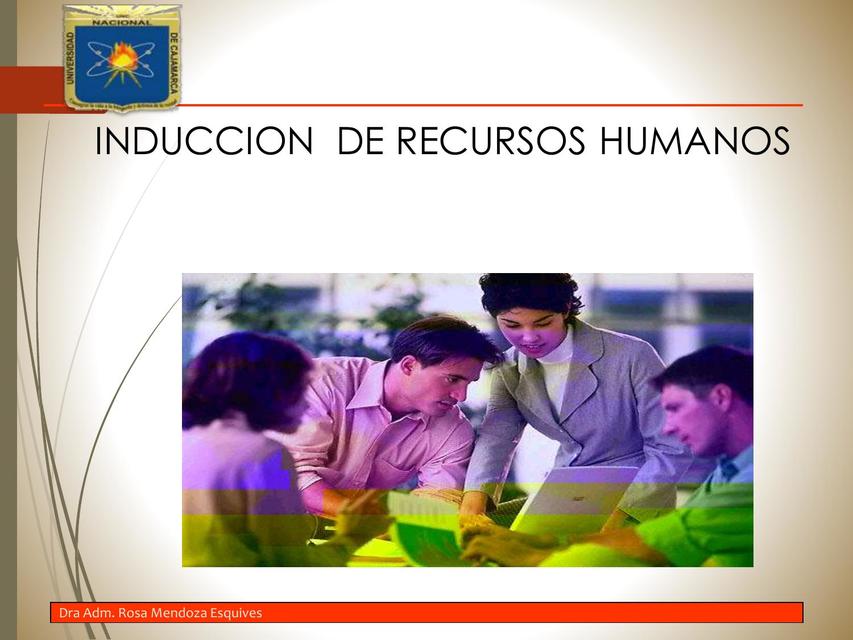 Contratacion E Induccion De Recursos Humanos www.udocz.com