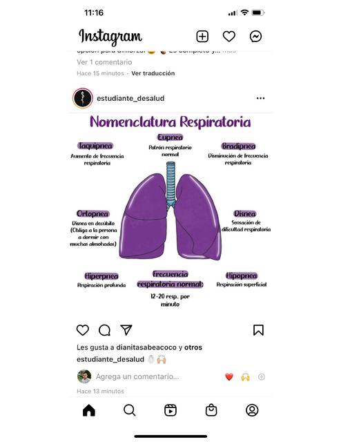 Nomenclatura Respiratoria 