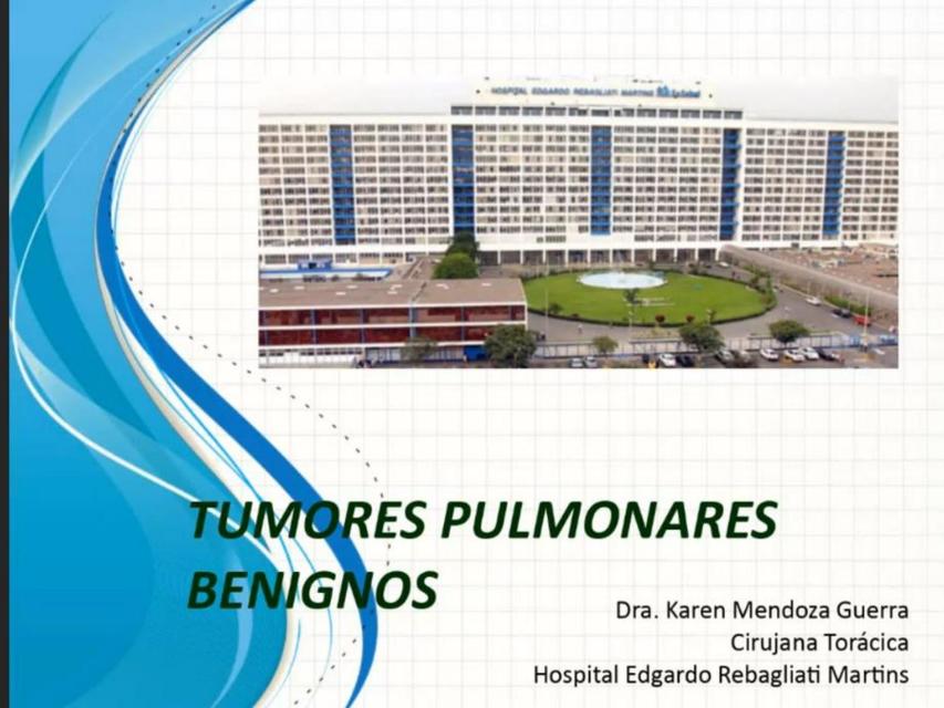 Tumores pulmonares