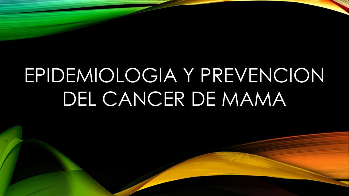 Cáncer de mama