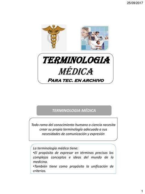 Terminología medica