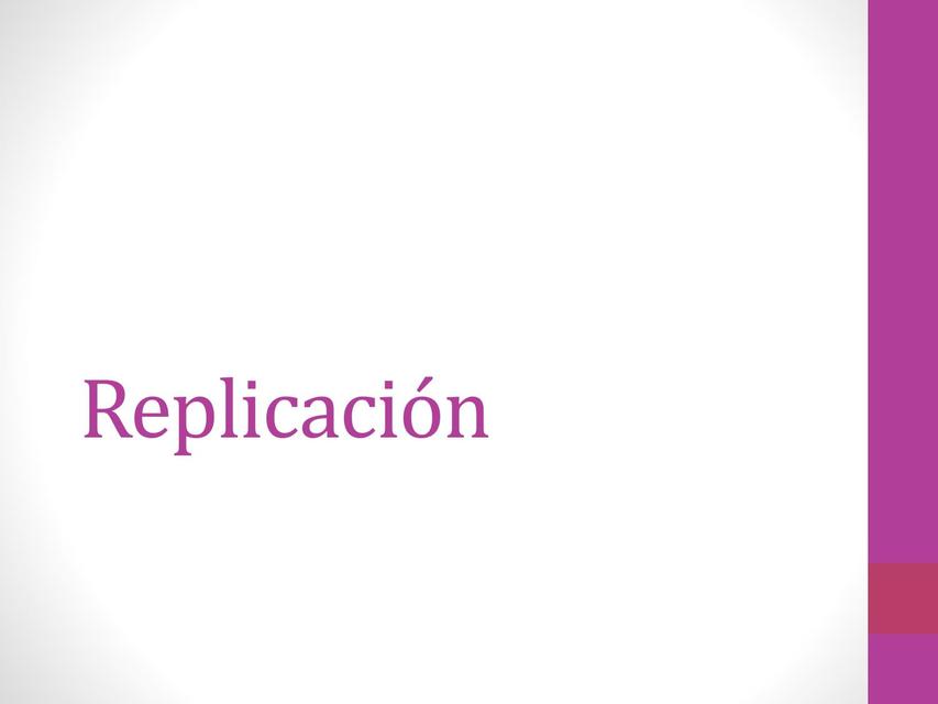 Replicación uDocz creators uDocz