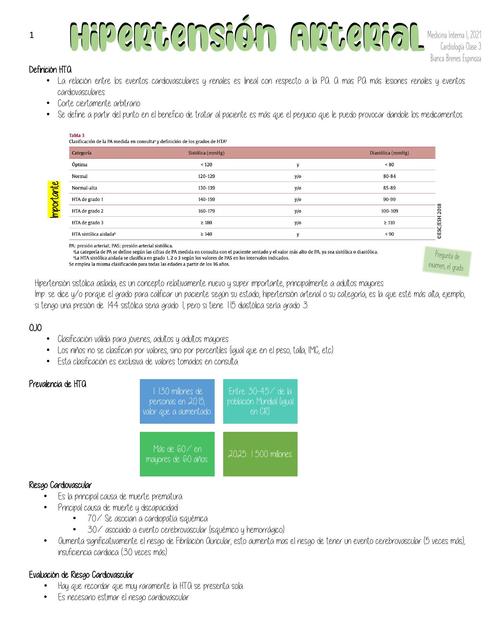 Hipertensión Arterial