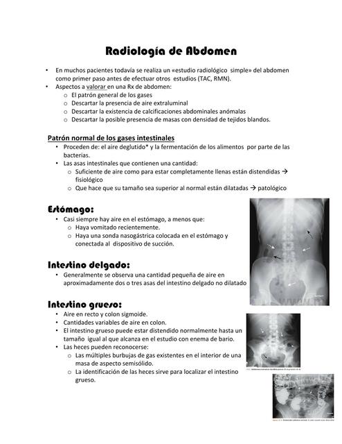 Radiología de Abdomen