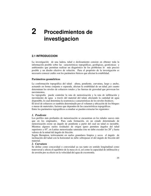 Deslizamientos y estabilidad de taludes en zonas tropicales  