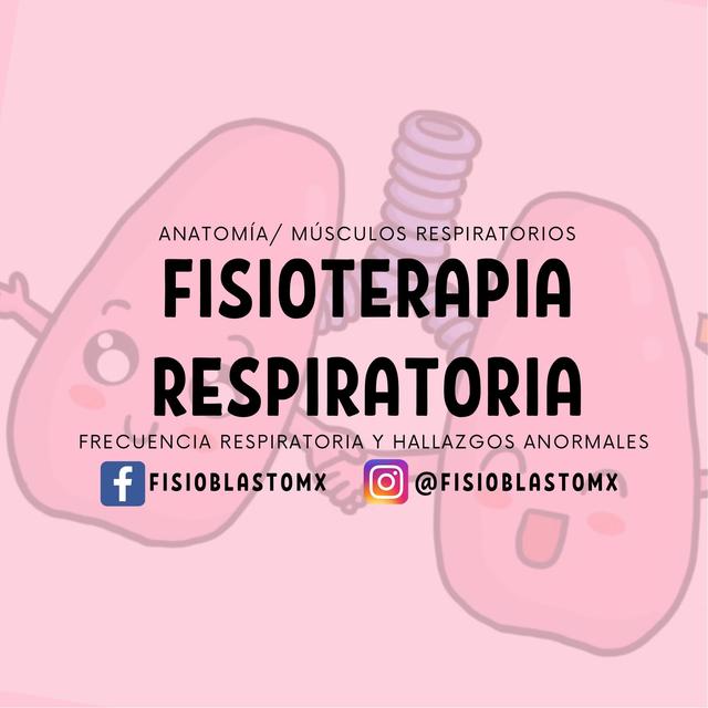 Fisioterapia respiratoria