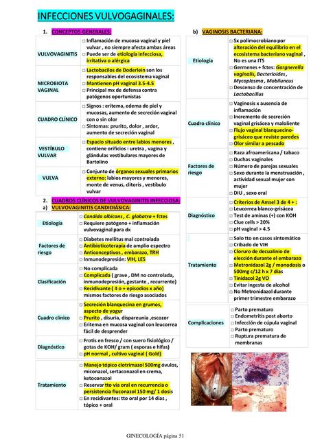 Infecciones Vulvogaginales 