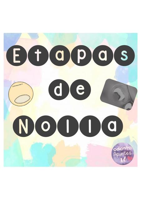 Etapas de Nolla