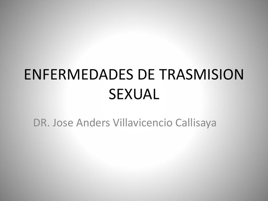 Enfermedades de Trasmisión Sexual