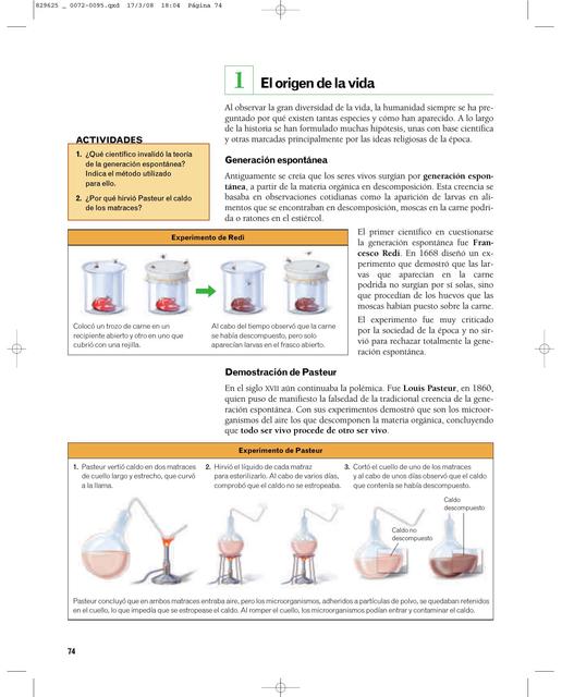 Origen de la vida