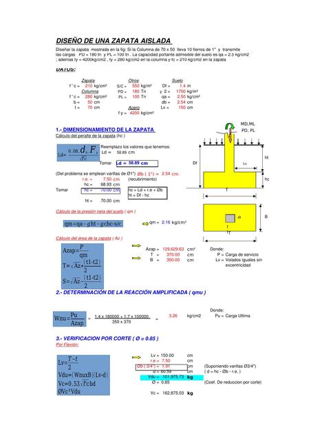 Diseño de Cimentaciones