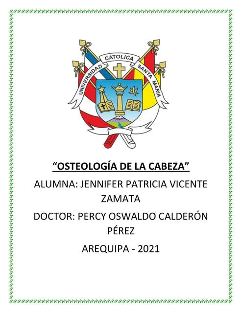 Osteología de la Cabeza