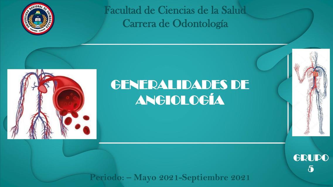 Generalidades de angiología